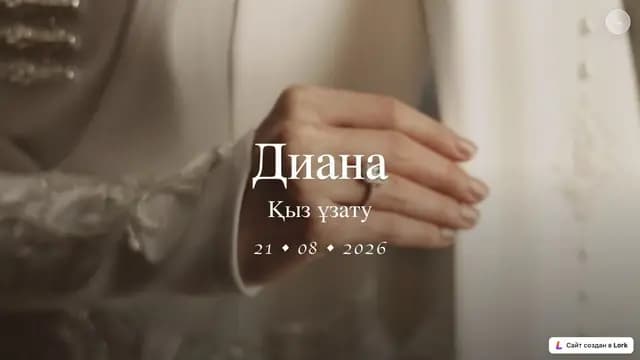 Диана — Қыз ұзату