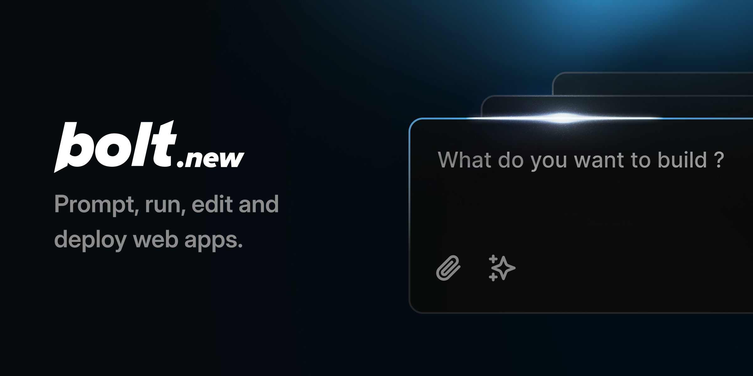 Bolt.new interface